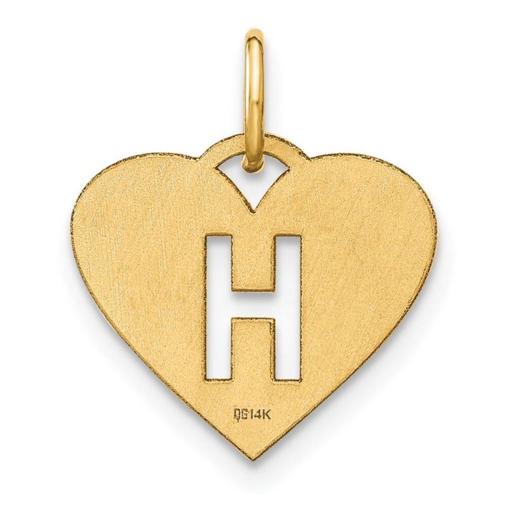 Kazi Luxury 14k Yellow Gold Initial Letter H Init… - image 3